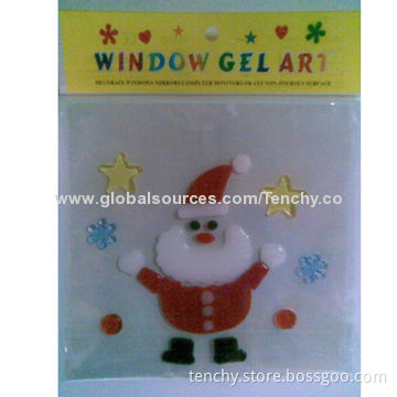 Christmas Window Sticker/Decoration, Customized Designs AcceptedNew